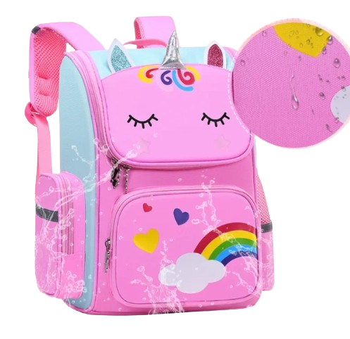 Bolso morral Impermeable para Niños y Niñas - Colorido y Divertido