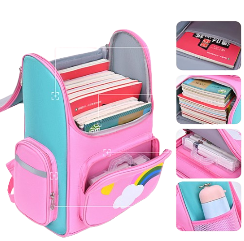 Bolso morral Impermeable para Niños y Niñas - Colorido y Divertido