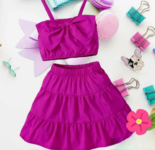 Conjunto para Niña Estilo "Coquette" - ¡Elegancia y Diversión en Cada Ocasión!